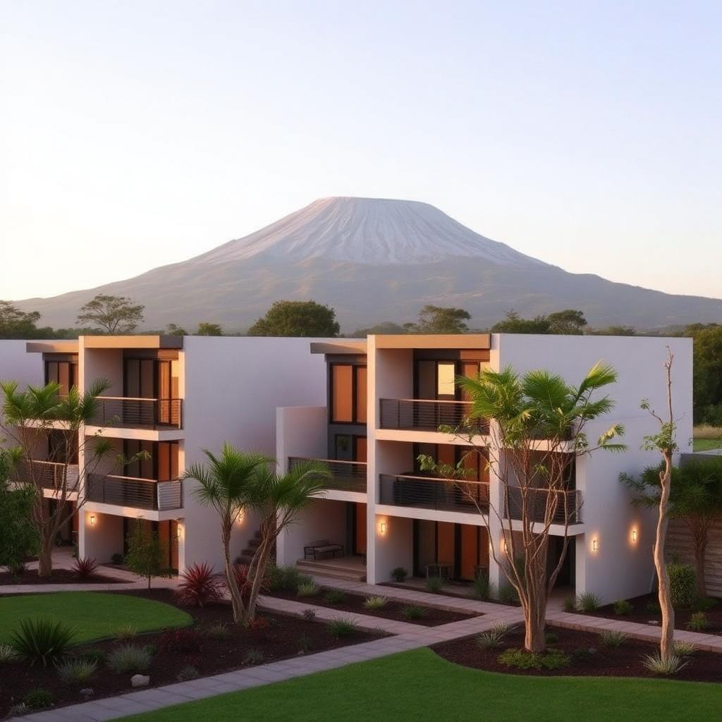 Micro-apartments in Arusha, Tanzania